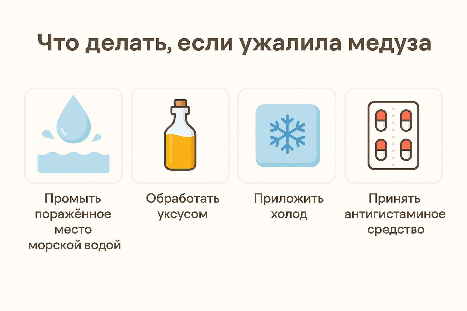 Сезон медуз в Египте — когда?