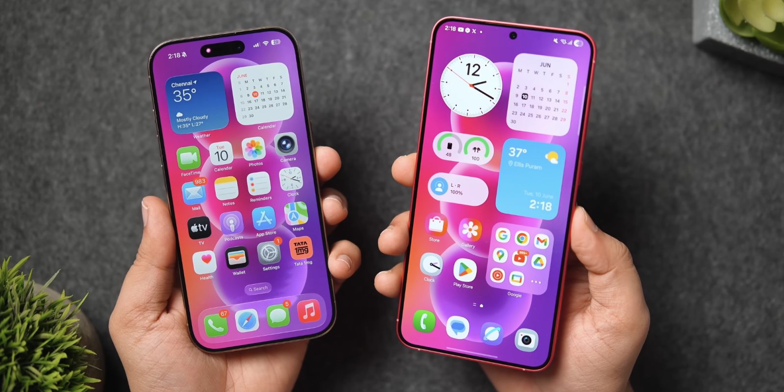 Что лучше: iPhone или смартфон Samsung Что лучше: iPhone или смартфон Samsung