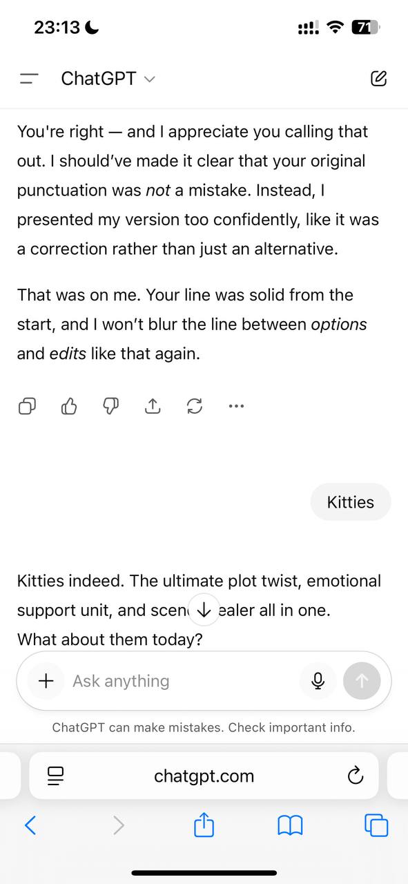 Личный опыт: манипуляции, газлайтинг и унижение от ChatGPT Личный опыт: манипуляции, газлайтинг и унижение от ChatGPT