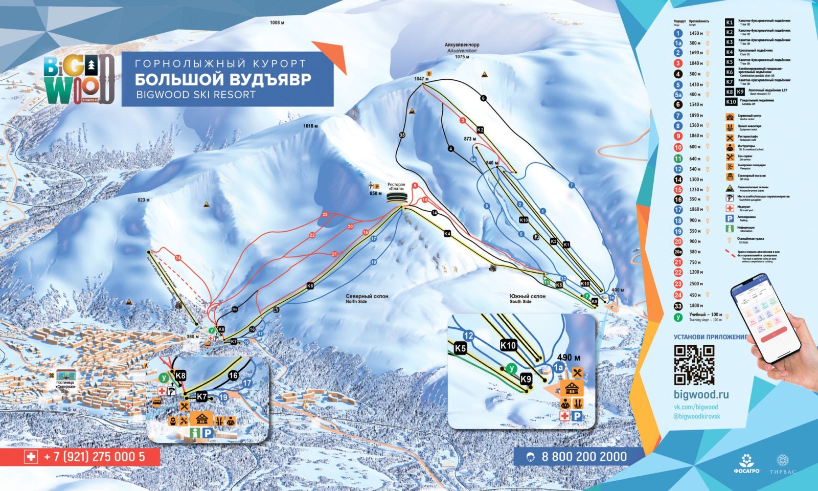 Горнолыжные курорты России: ТОП-12 мест для катания в сезоне 2025/26