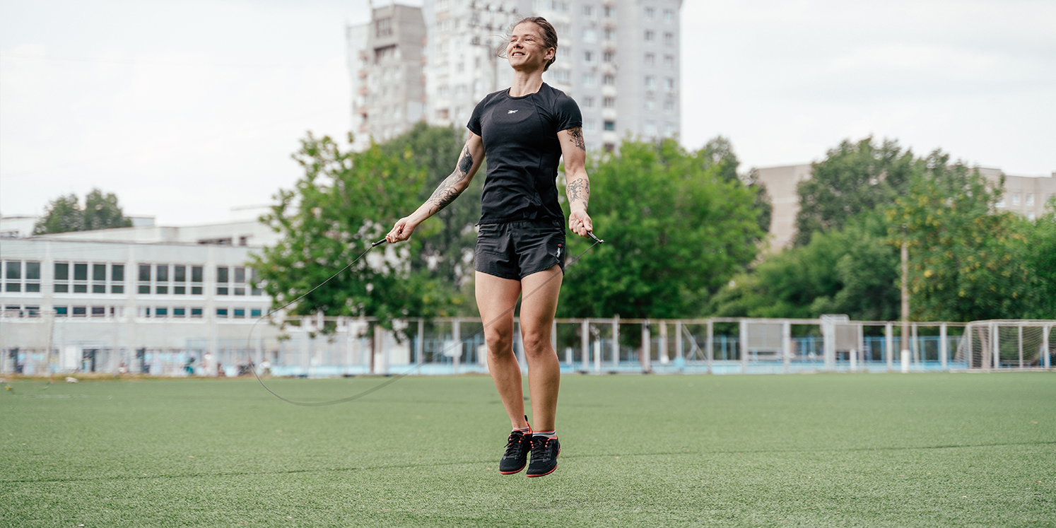 Кардиокомплекс со скакалкой, который разогреет вас лучше бега Кардиокомплекс со скакалкой, который разогреет вас лучше бега