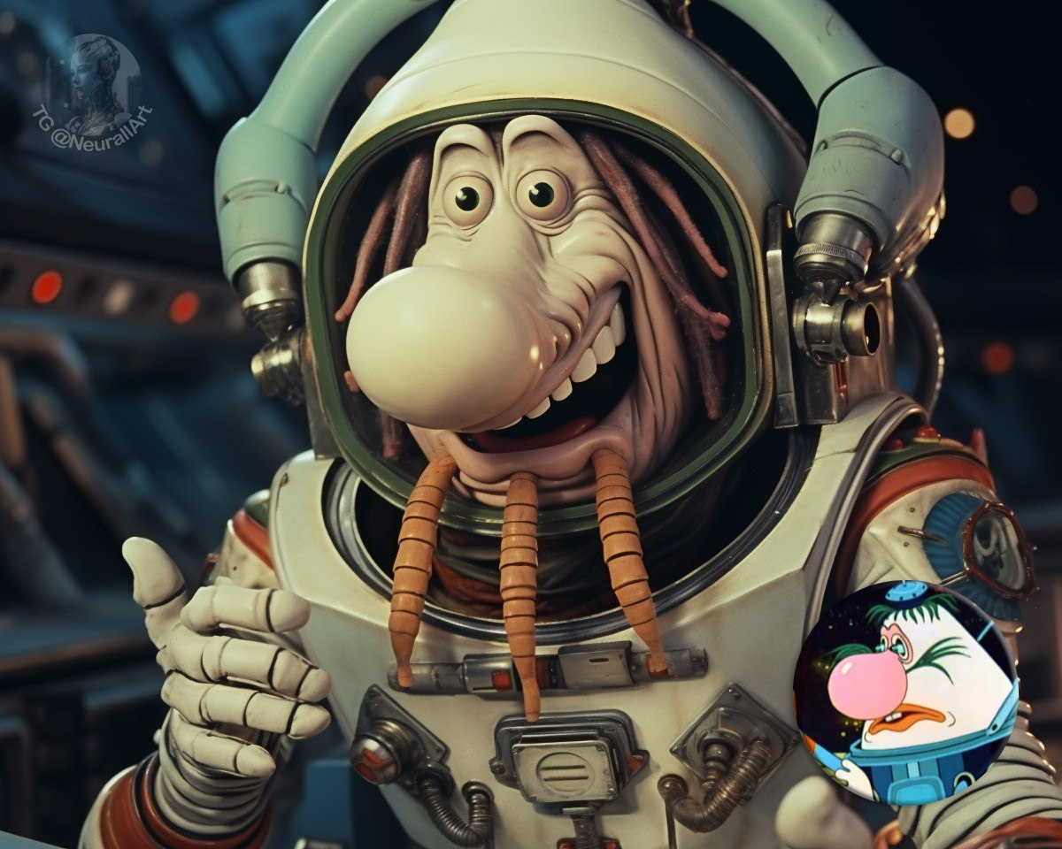 Нейросеть оживила героев советского мультфильма «Тайна третьей планеты» Нейросеть оживила героев советского мультфильма «Тайна третьей планеты»