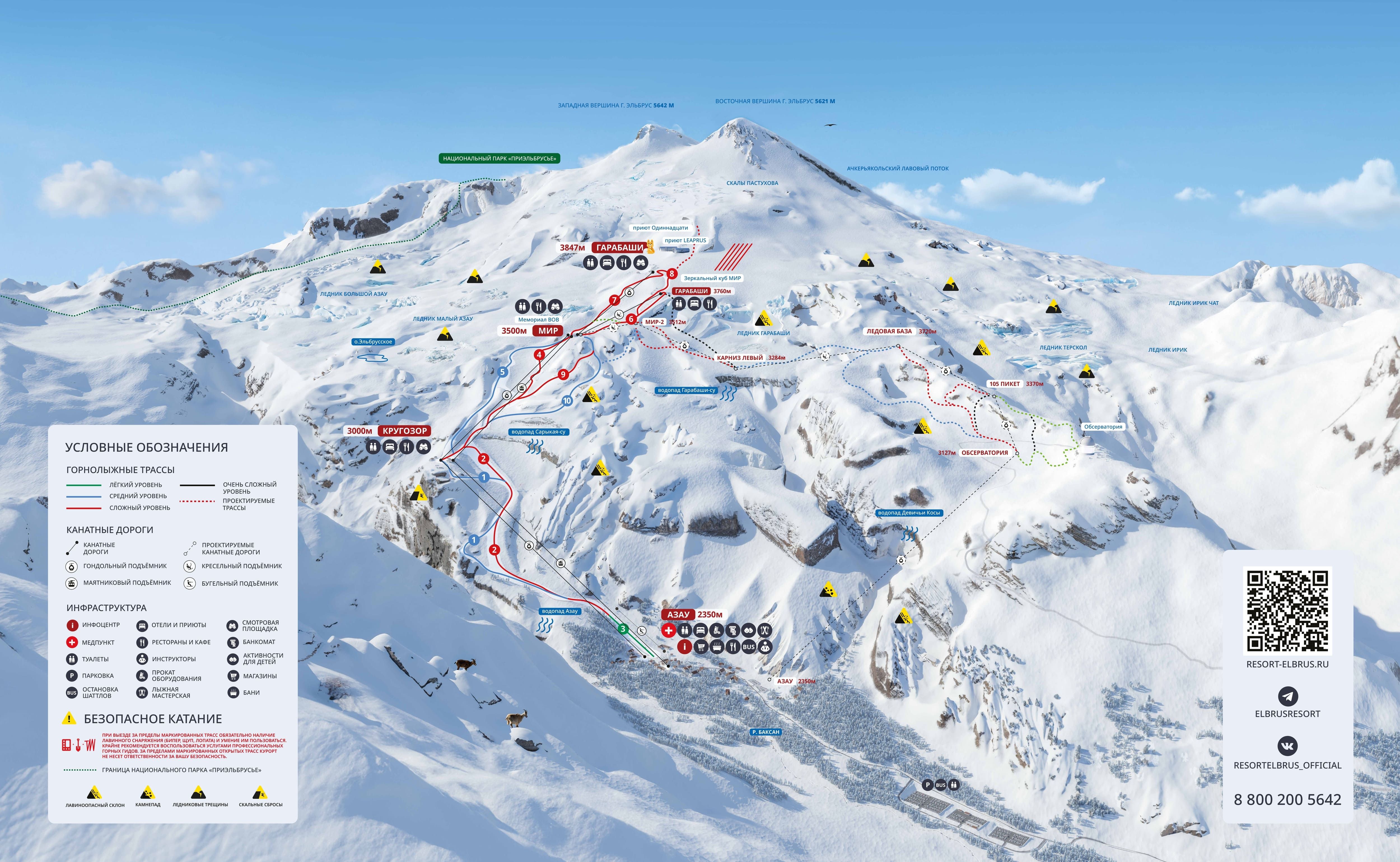 Горнолыжные курорты России: ТОП-12 мест для катания в сезоне 2025/26