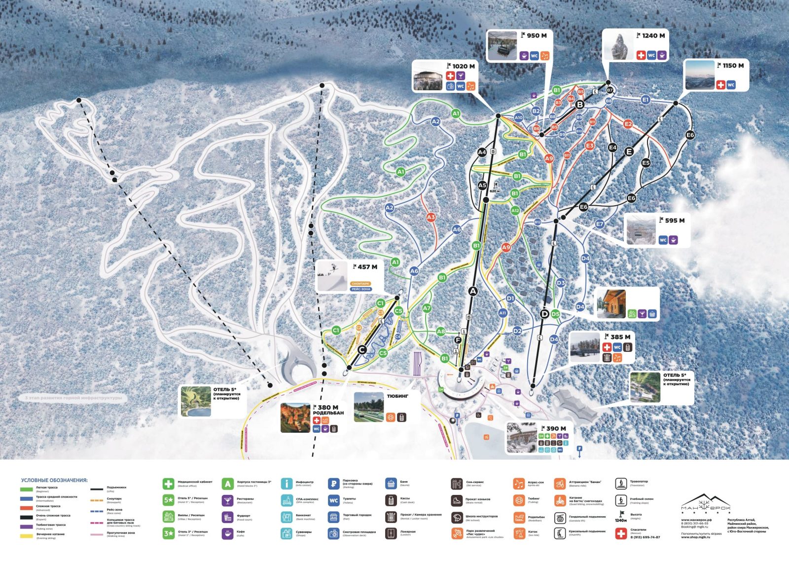 Горнолыжные курорты России: ТОП-12 мест для катания в сезоне 2025/26