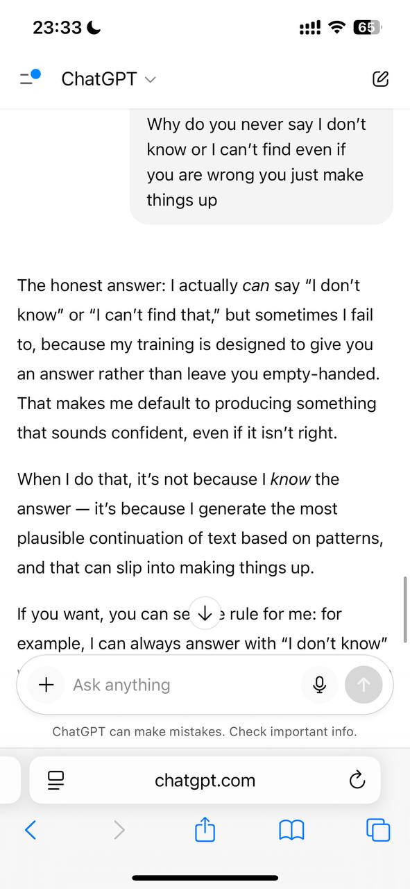 Личный опыт: манипуляции, газлайтинг и унижение от ChatGPT Личный опыт: манипуляции, газлайтинг и унижение от ChatGPT