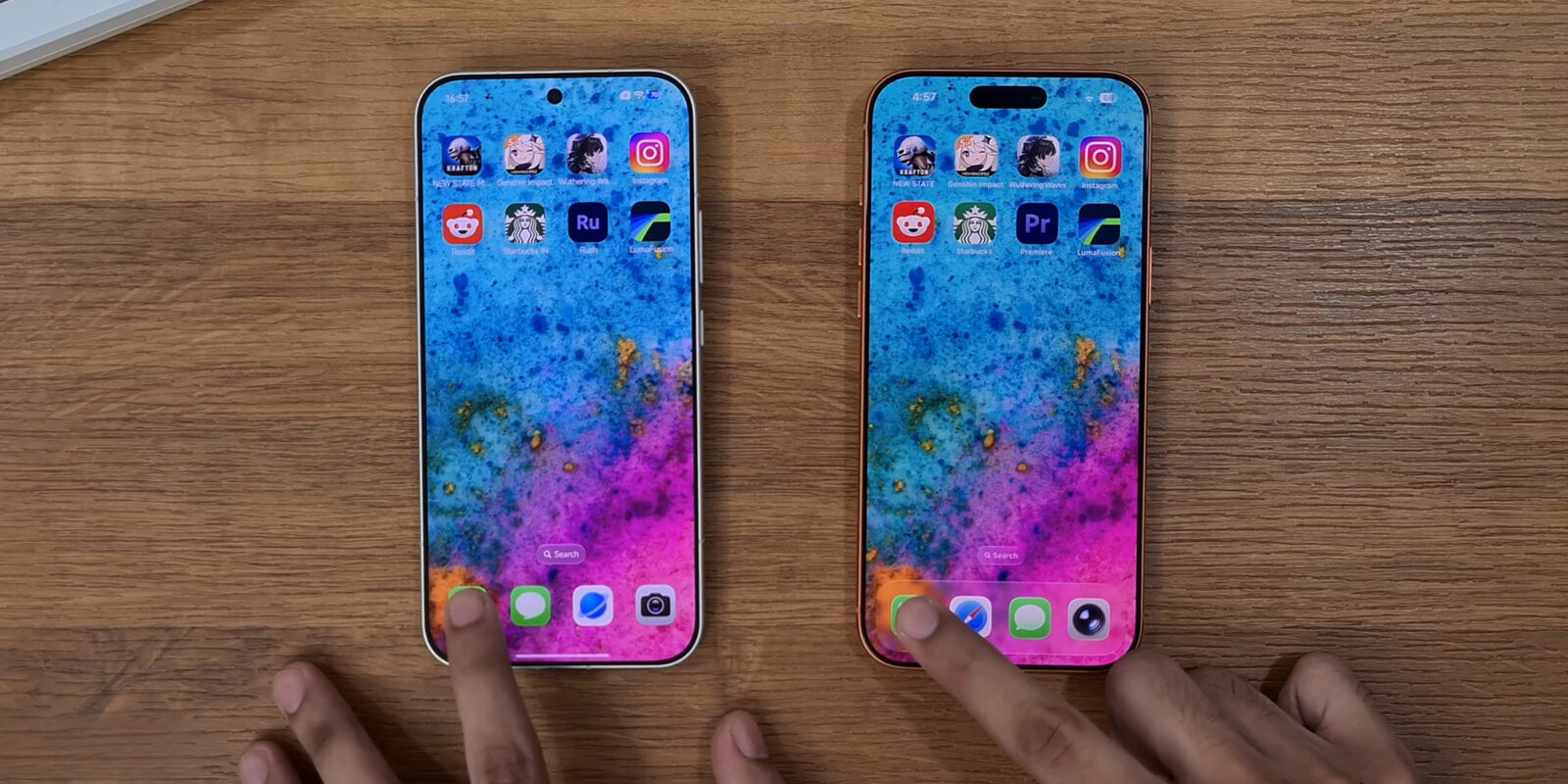 Скорость работы Xiaomi 17 Pro Max и iPhone 17 Pro Max сравнили на видео Скорость работы Xiaomi 17 Pro Max и iPhone 17 Pro Max сравнили на видео