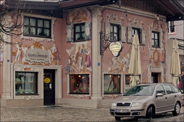 Как выглядит расписная альпийская деревушка Как выглядит расписная альпийская деревушка