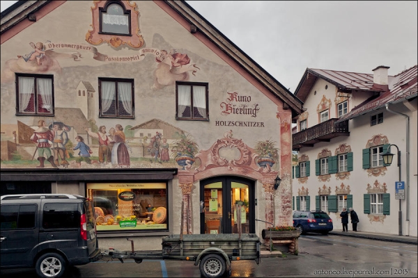 Как выглядит расписная альпийская деревушка Как выглядит расписная альпийская деревушка