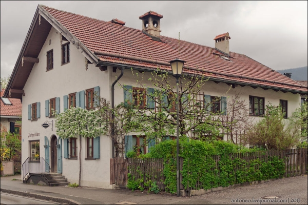 Как выглядит расписная альпийская деревушка Как выглядит расписная альпийская деревушка