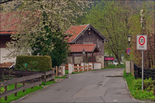 Как выглядит расписная альпийская деревушка Как выглядит расписная альпийская деревушка