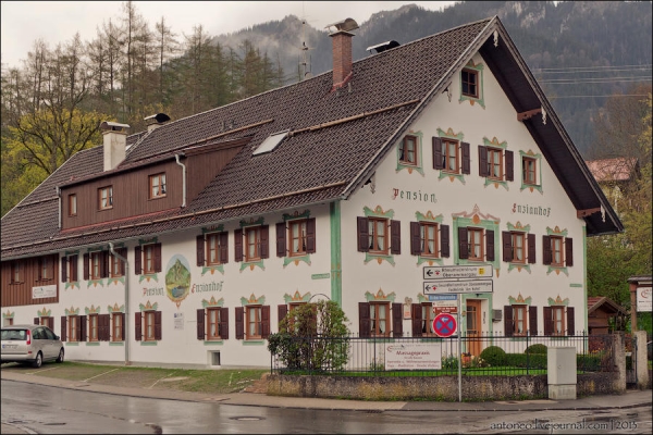 Как выглядит расписная альпийская деревушка Как выглядит расписная альпийская деревушка